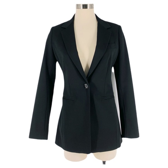 Express Jackets & Blazers - EXPRESS Women’s Long Black Blazer Single Button